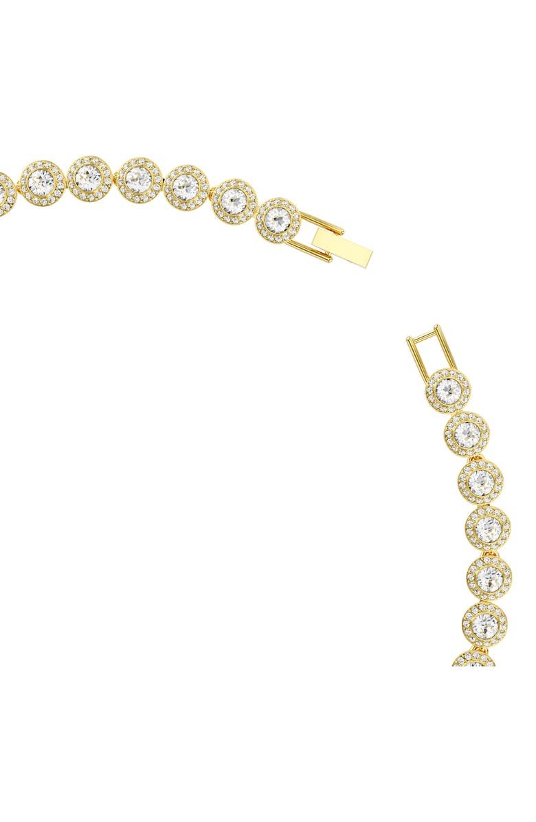 Swarovski Una Angelic Necklace, Alternate, color, White/Gold