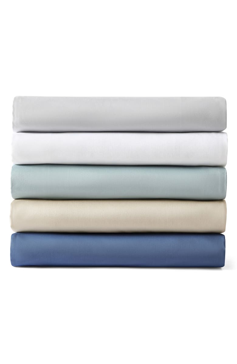 Nautica Regata Solid 400 Thread Count Cotton Sheet Set, Alternate, color, Twine