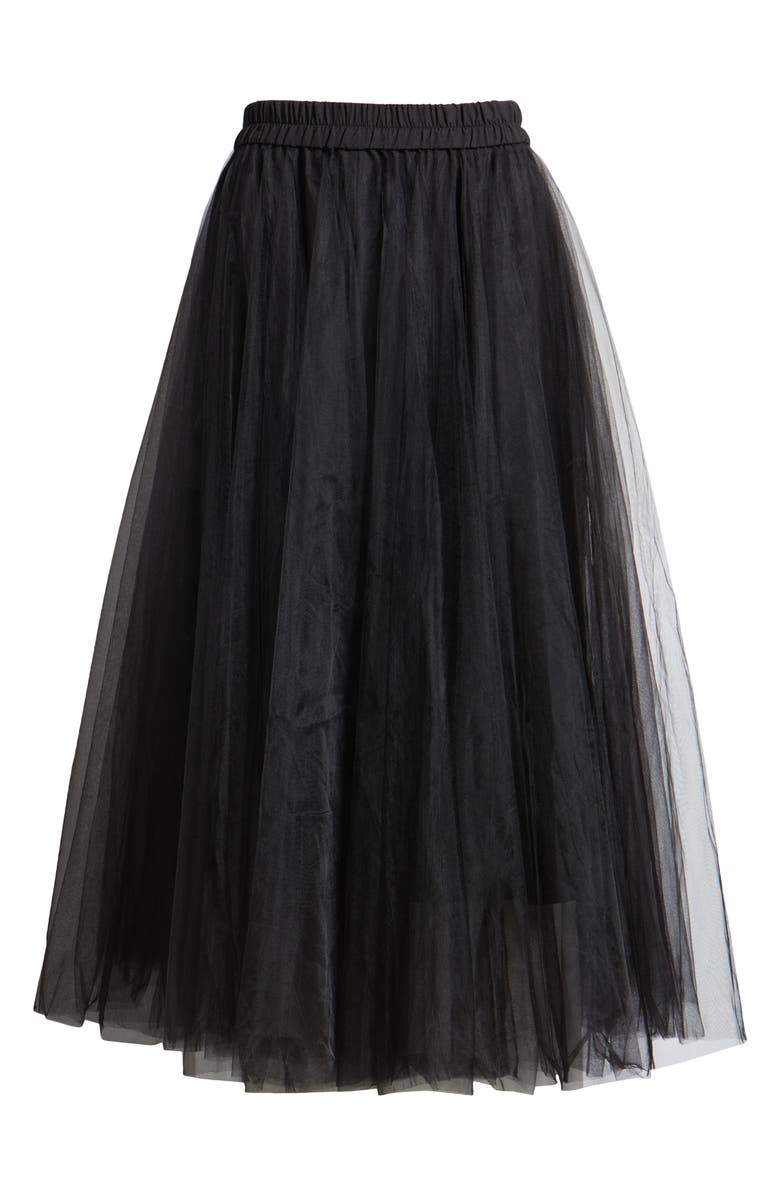 Masai Copenhagen Scarlet Tulle Maxi Skirt, Alternate, color, 