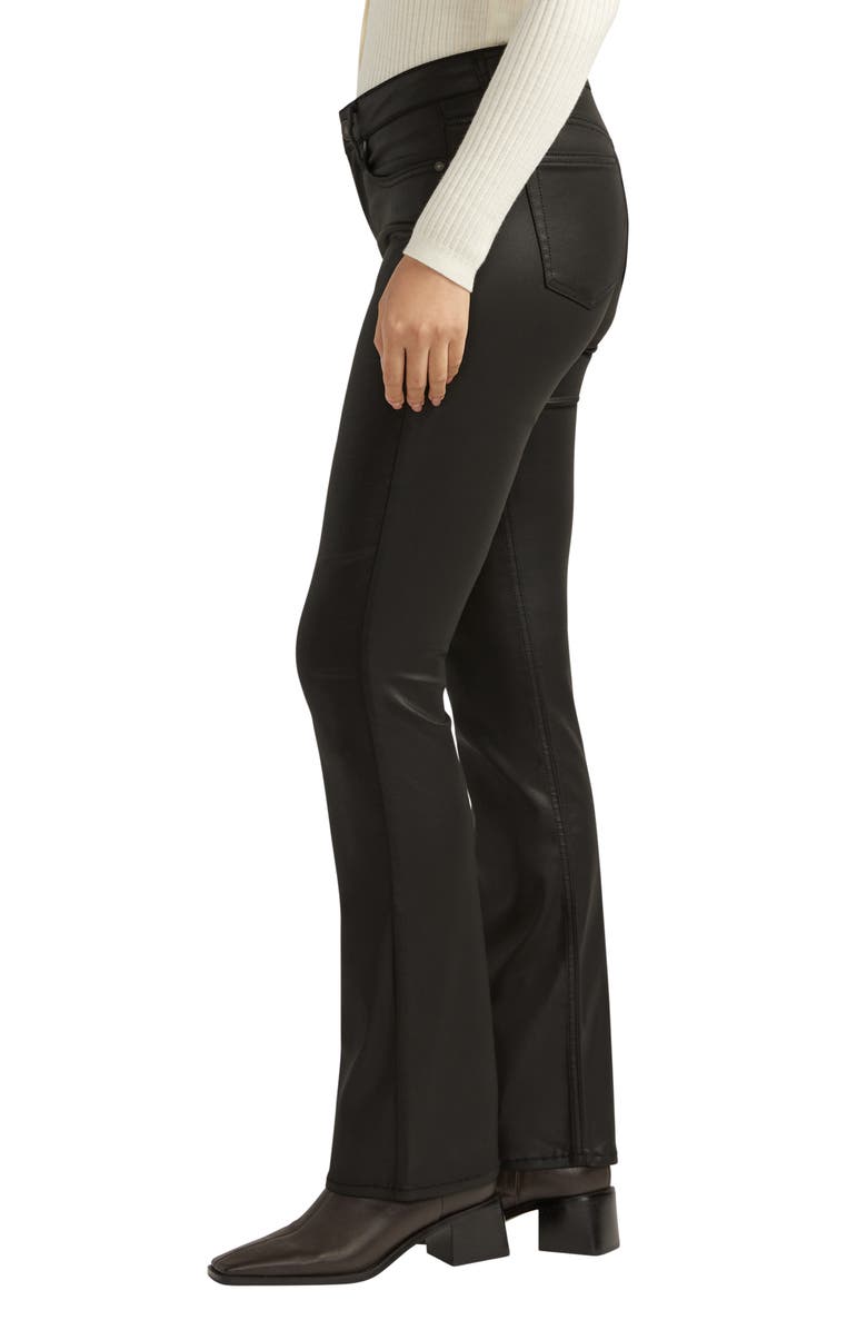 Silver Jeans Co. Suki Curvy Coated Slim Bootcut Jeans, Alternate, color, 