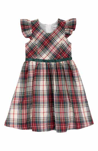 Kids' Plaid Taffeta Dress