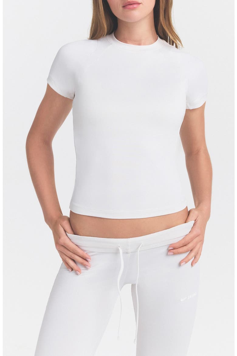 Airy Baby Tee, Main, color, NSKM ACTIVE IVORY