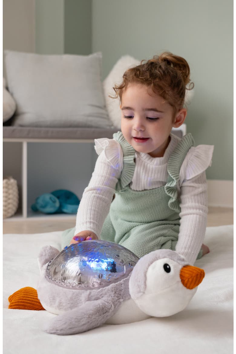 Tranquil Penguin - Nightlight Projector toy & Soothing Sound Machine for Better Sleep, Alternate, color, GREY