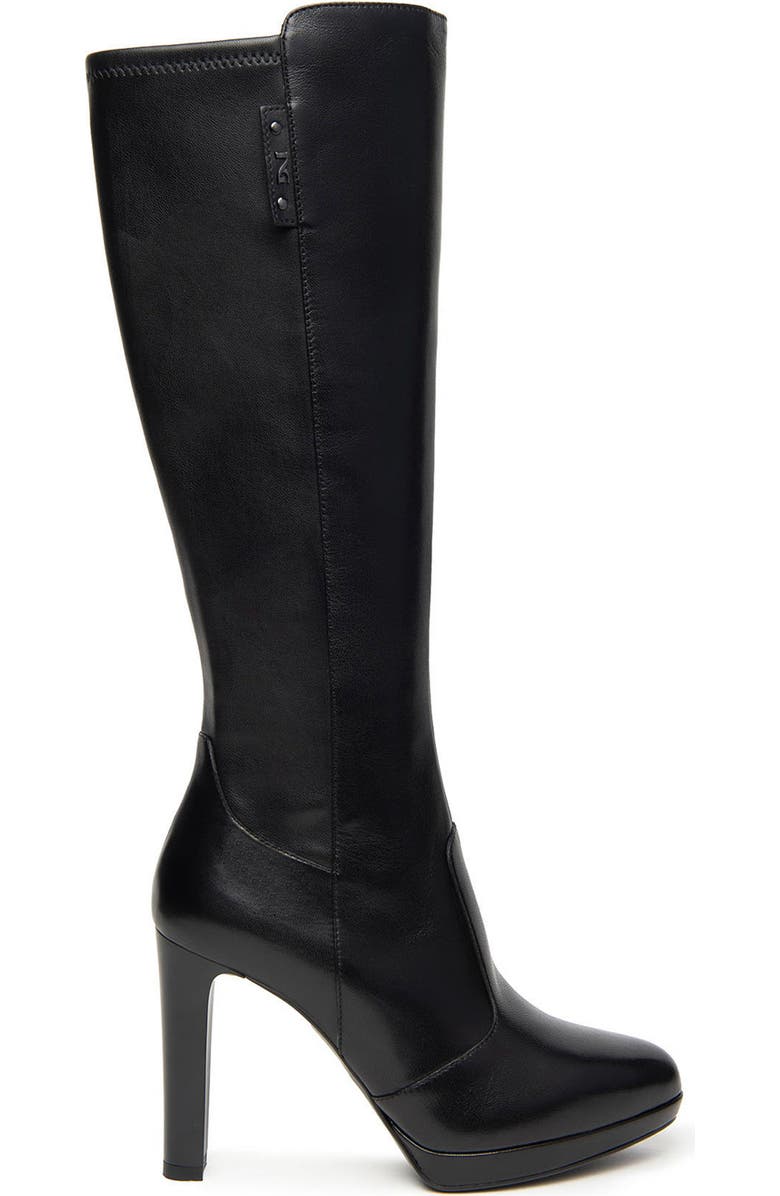 NeroGiardini Stretch Tall Boot, Main, color, Black