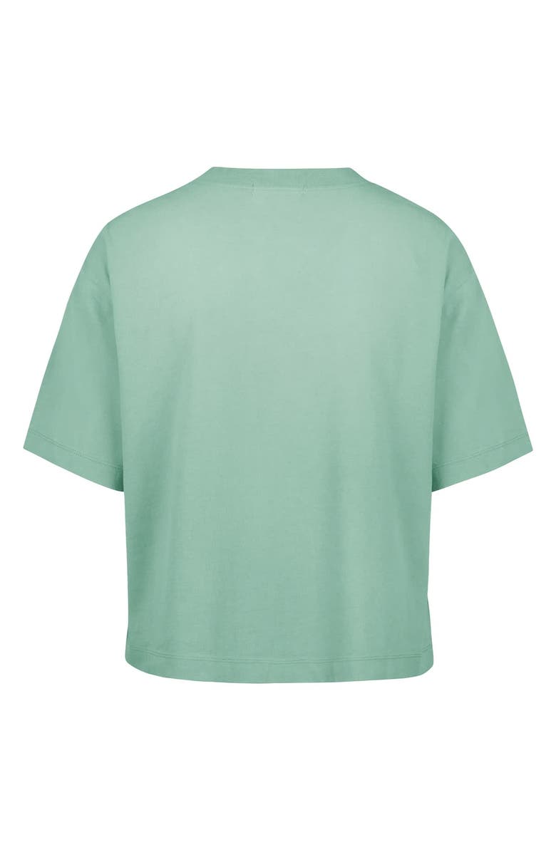 '47 Women's '47  Mint Jacksonville Jaguars Florentina Montauk Cropped T-Shirt, Alternate, color, Mint