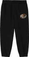 Burberry Check Knight Stamp Cotton Jogging Pants