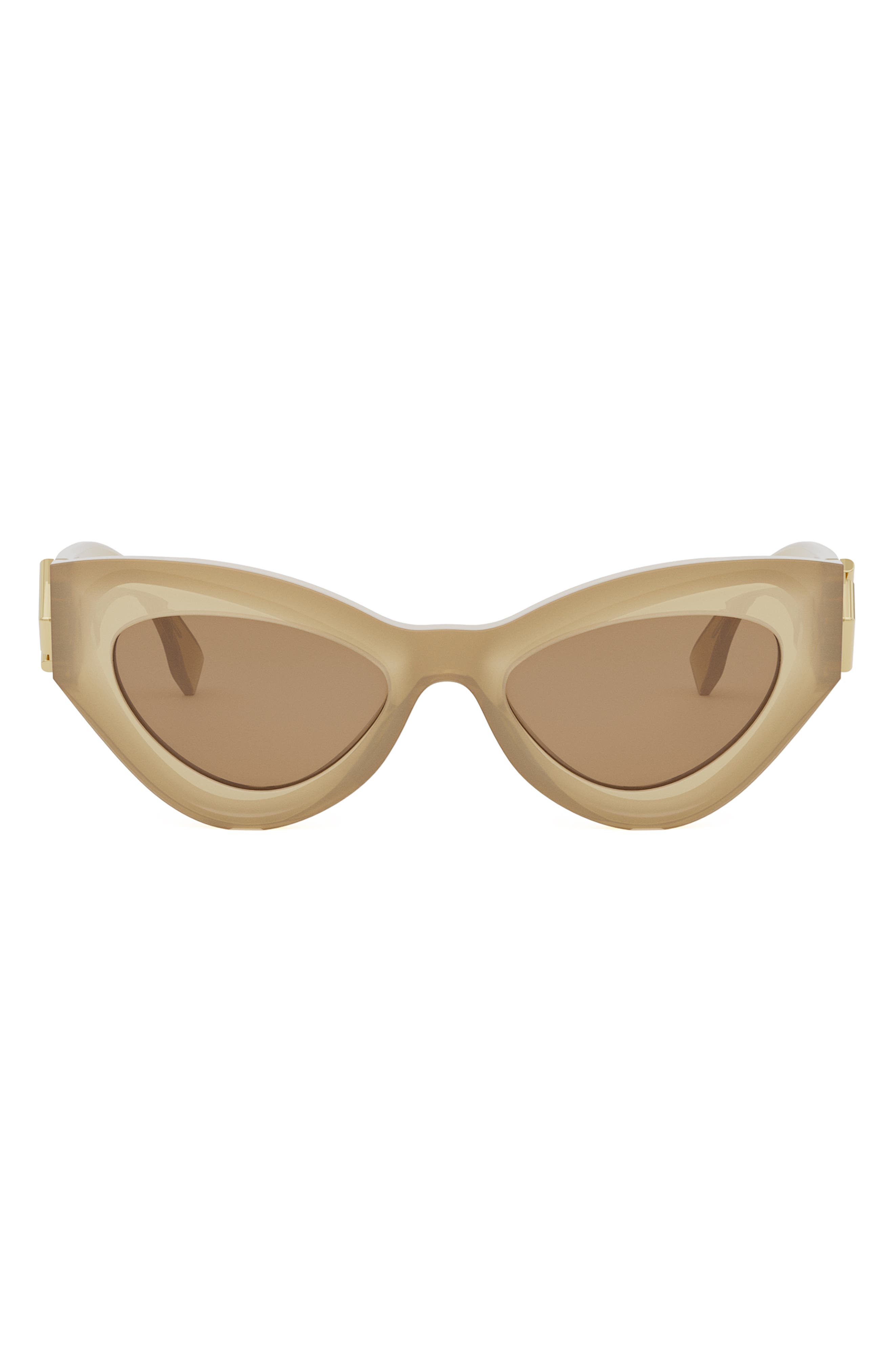 Fendi FF Diamonds 52mm Cat Eye Sunglasses