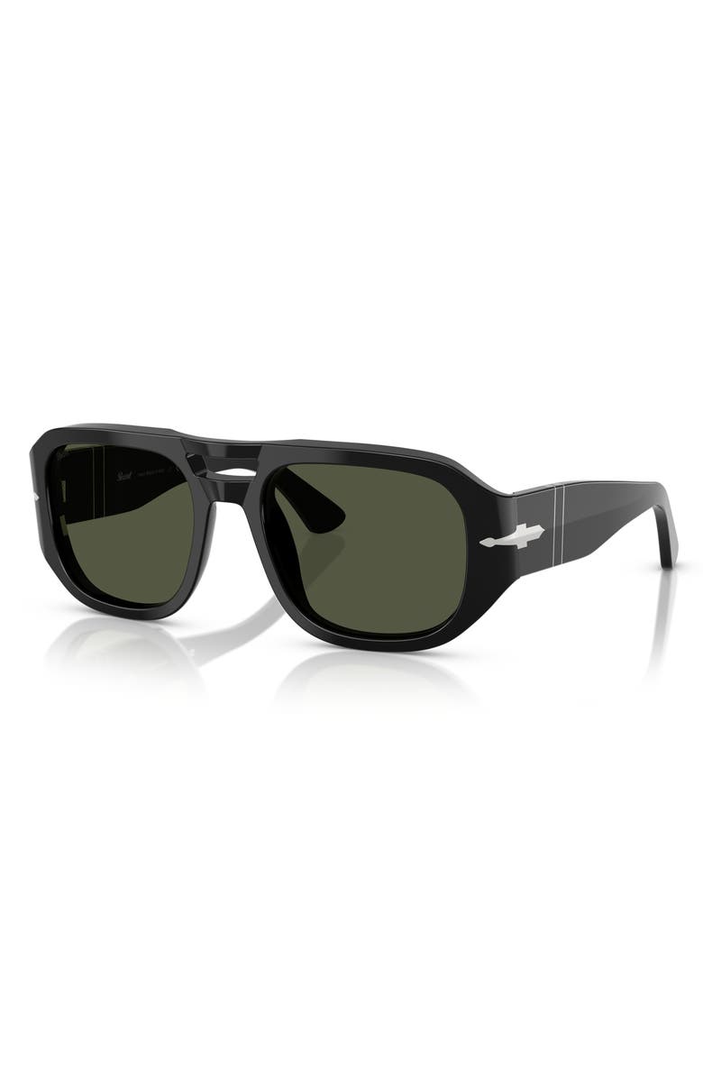Persol 56mm Pilot Sunglasses, Alternate, color,
