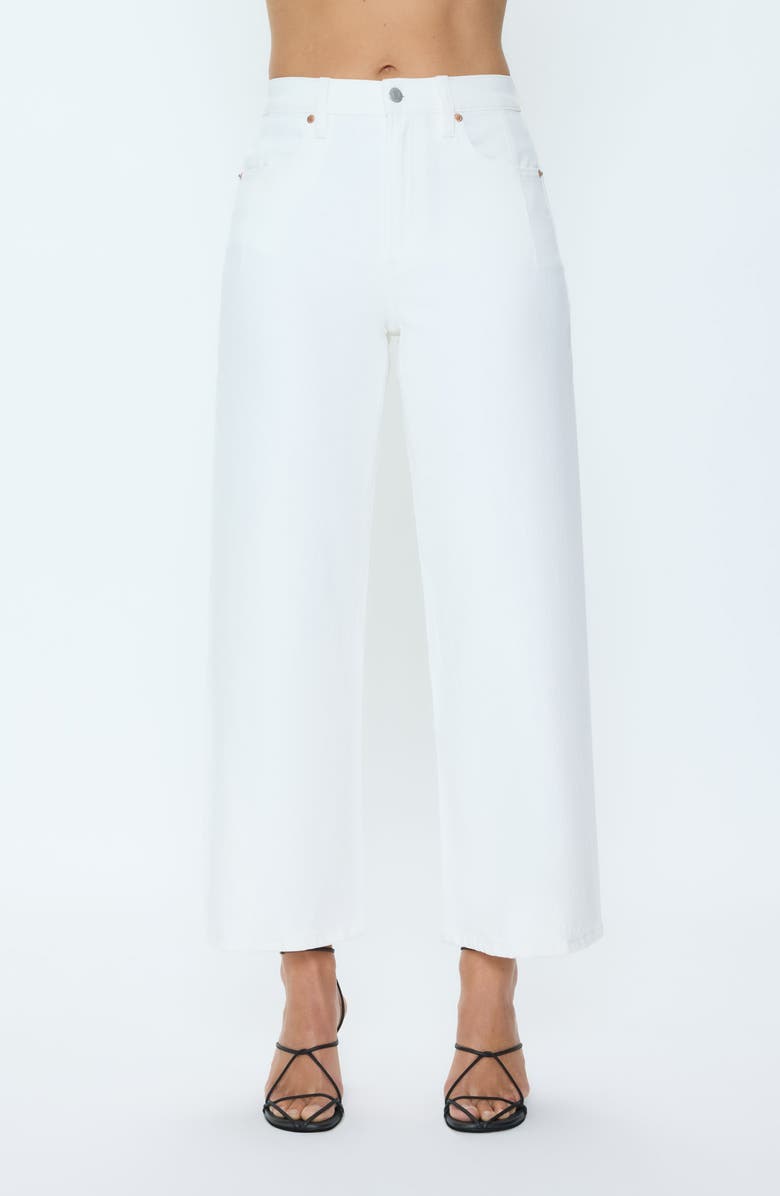 Pistola Kyra High Rise Flare Jeans, Main, color, Antique White