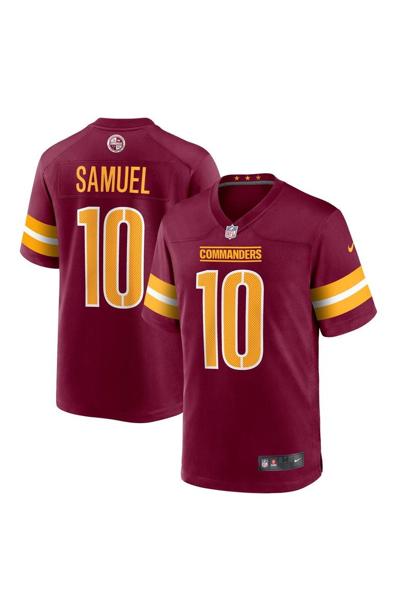Nike Men's Nike Curtis Samuel Burgundy Washington Commanders Game Jersey, Main, color, 