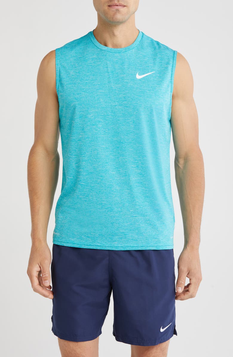 Nike Sleeveless Hydroguard Dri-FIT UPF 50+ Top, Main, color, Dusty Cactus