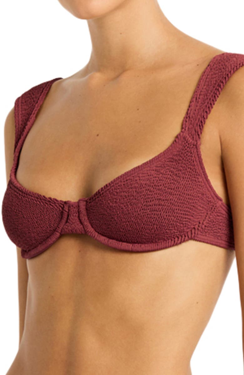 bond-eye Georgia Balconette Underwire Bikini Top, Alternate, color,