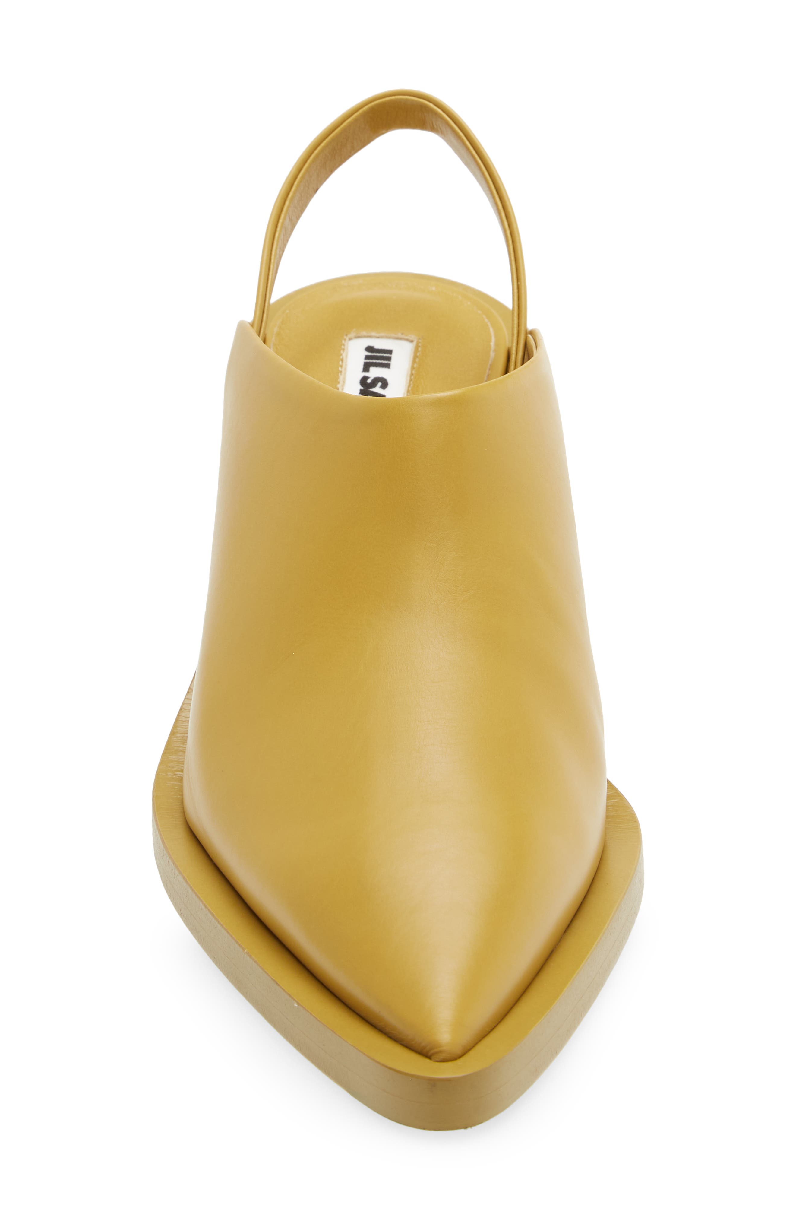 Jil Sander Pointed Toe Slingback Pump, Alternate, color, 