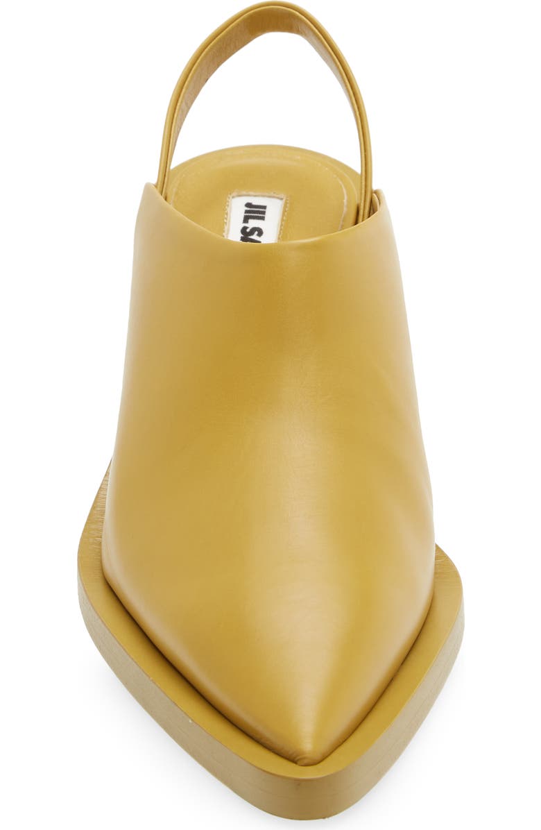 Jil Sander Pointed Toe Slingback Pump, Alternate, color,