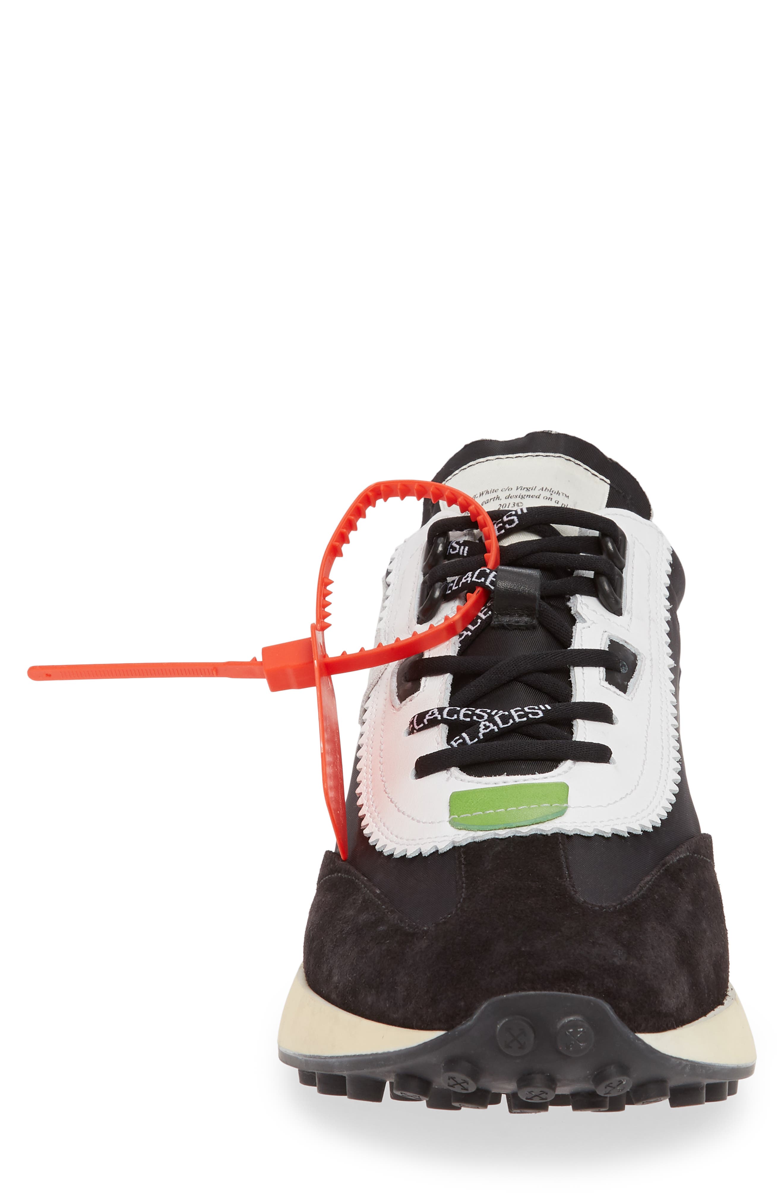 Off-White Running Sneaker, Alternate, color, 