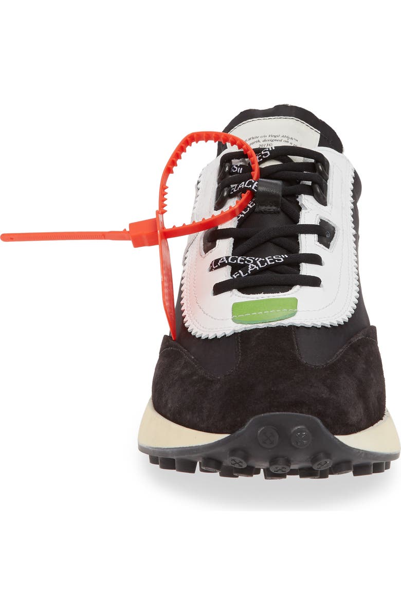 Off-White Running Sneaker, Alternate, color,