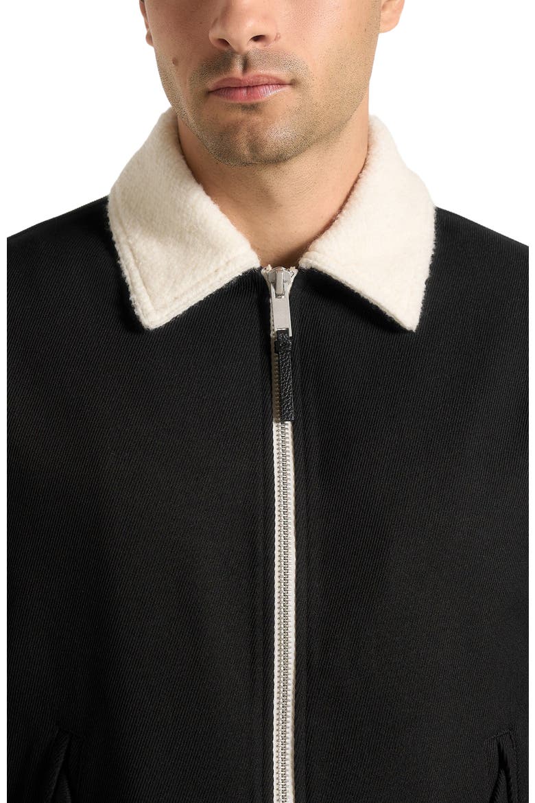 Keith Twill Contrast Jacket, Alternate, color, Black