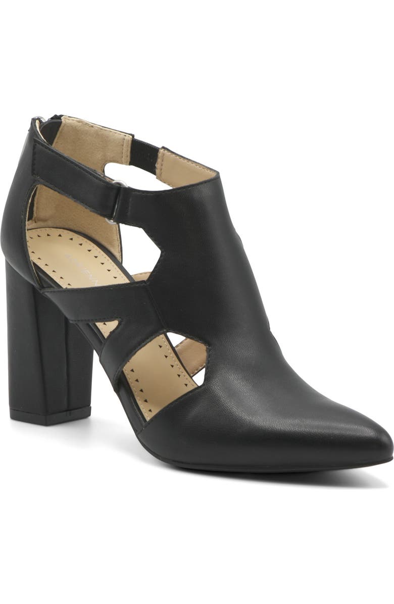 Adrienne Vittadini Nelle Cutout Block Heel Pump, Main, color,