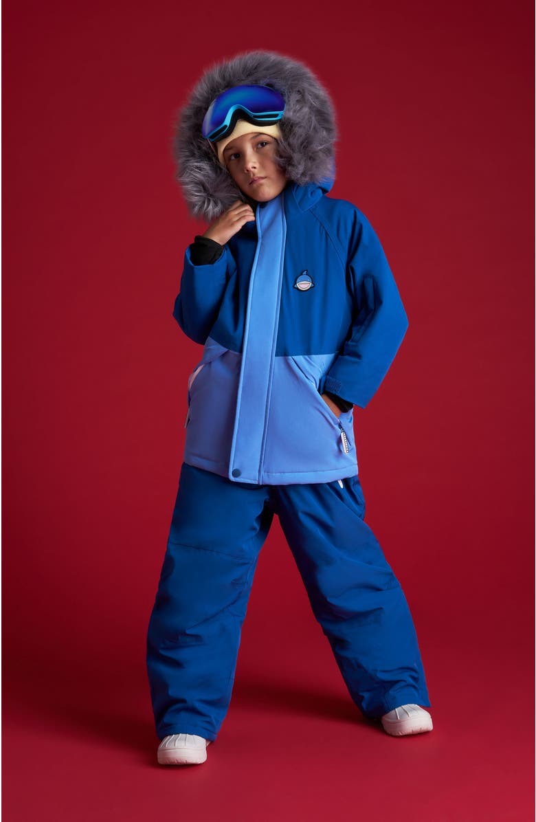 Roarsome Reef the Shark Ski Pants, Alternate, color, Blue