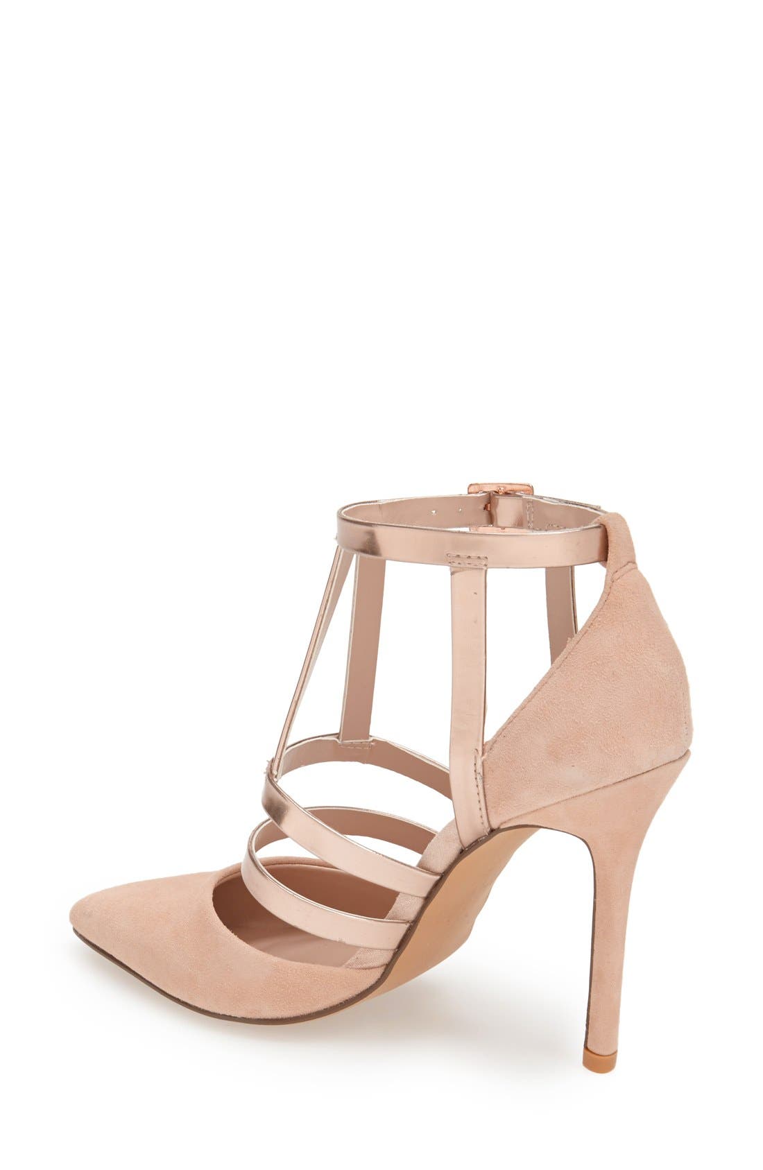 Topshop , Alternate, color, Nude
