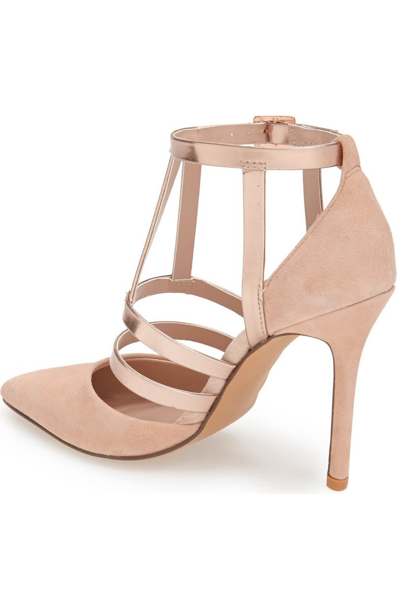 Topshop , Alternate, color, Nude