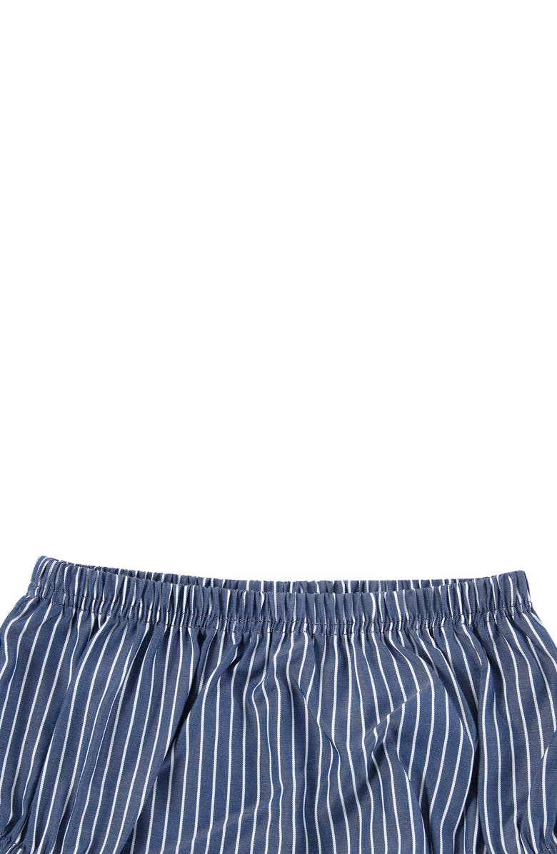 Habitual Girl Habitual Stripe Bell Sleeve Dress, Alternate, color, 