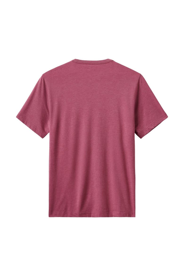 Men's TravisMathew Heather Red Texas Rangers Sunset Slam 2.0 T-Shirt, Alternate, color, Heather Red