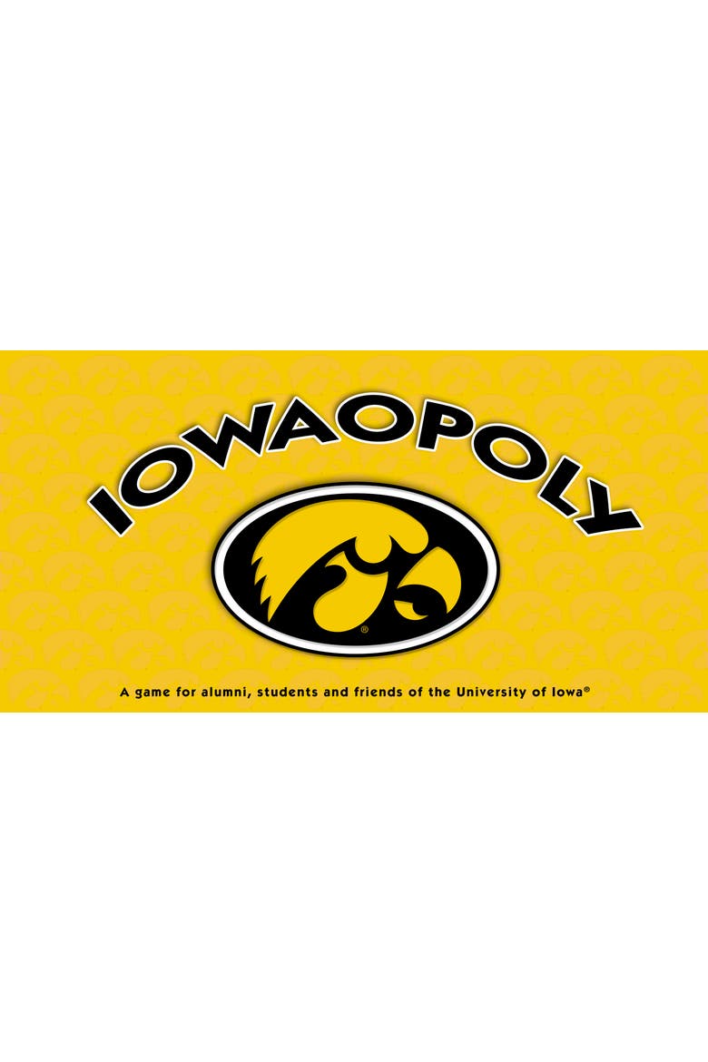 University Of Iowa Iowaopoly Monopoly Board Game, Alternate, color, Multicolored