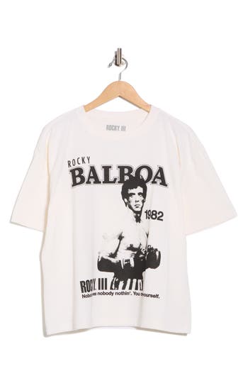 The Forecast Agency Rocky 1982 Graphic T-shirt In White