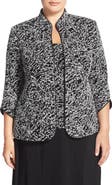 Alex Evenings Foiled Print Twinset