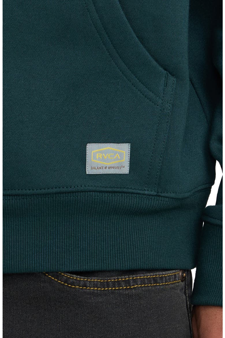 Dayshift Cotton Fleece Hoodie, Alternate, color, HUNTER GREEN