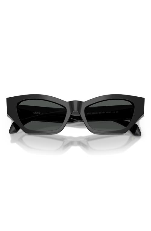 Versace 0ve4488u Signature Sunglasses In Black