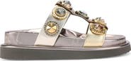 Kurt Geiger London Orson Multi Stud Slide Sandal