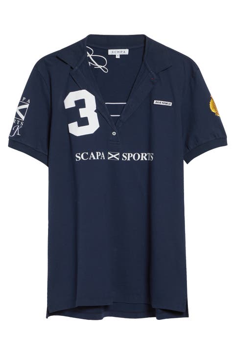 x Scapa Graphic Polo