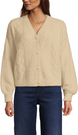 her lip to♡Fuzzy Cable Knit Cardigan完売品 her lip to♡Fuzzy Cable Knit Cardigan完売品