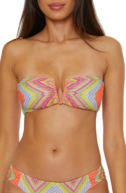Summer V-Wire Bandeau Bikini Top