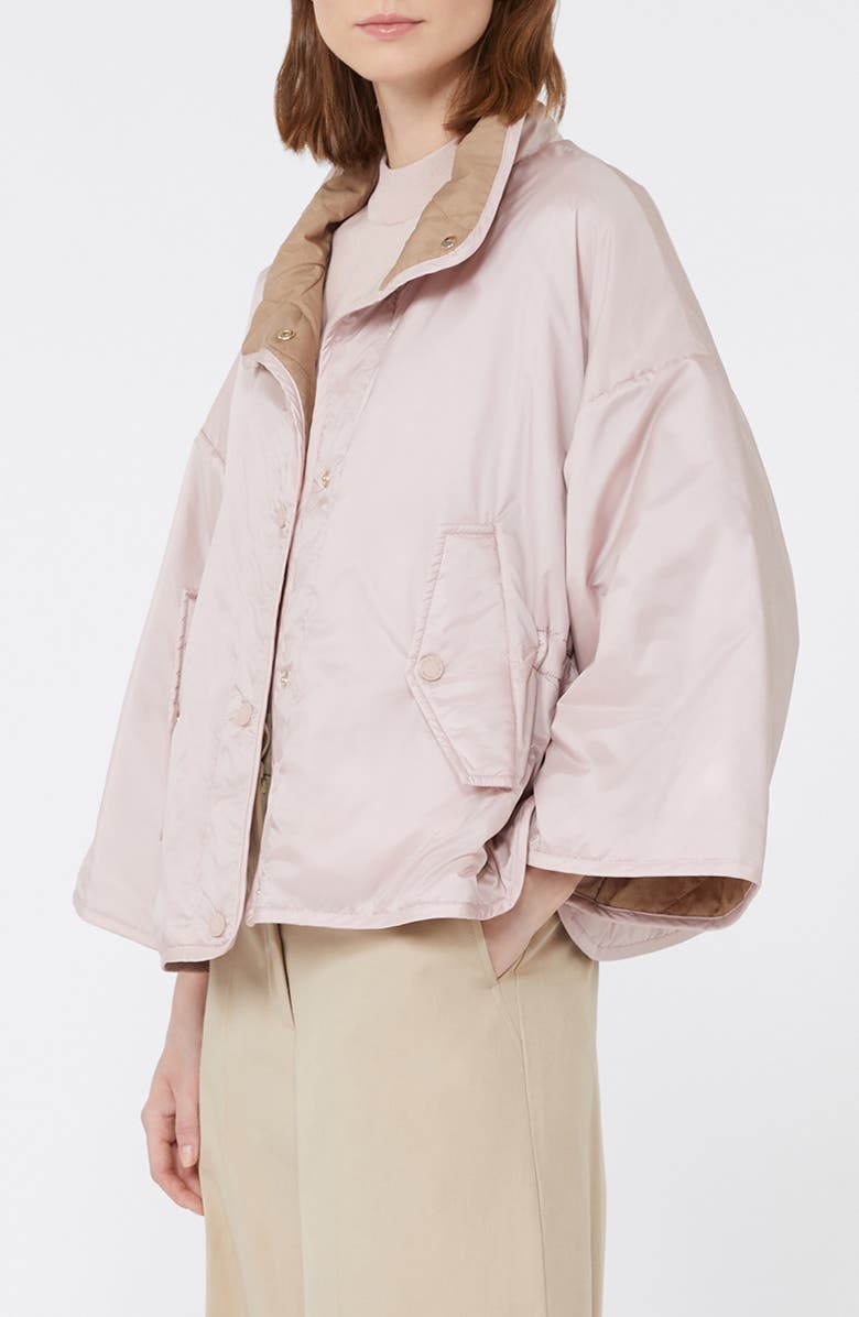 Weekend Max Mara Ronco Water Repellent Quilted Reversible Jacket, Alternate, color, Powder