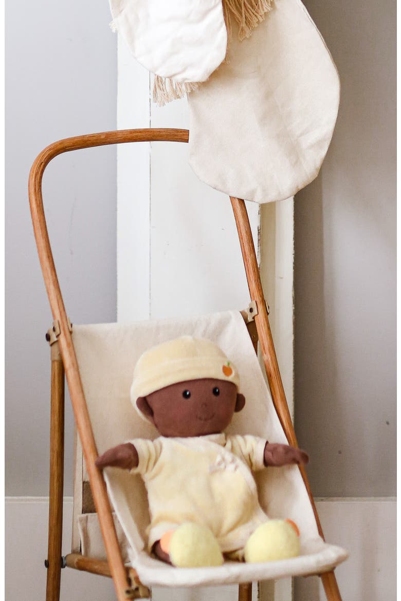 Soft Organic Cotton Baby Doll, Alternate, color, CREAM