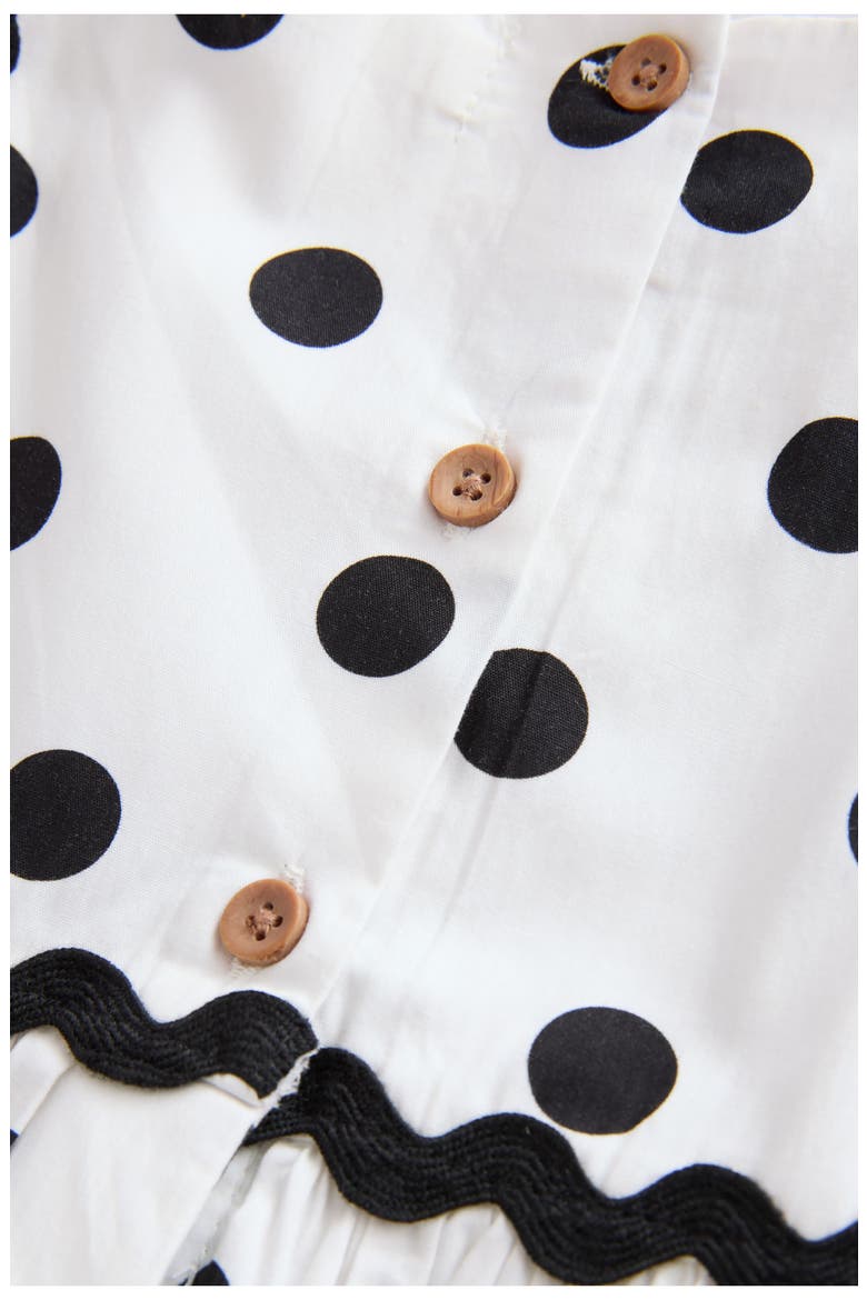 Polkadot Dress, Alternate, color, MULTI
