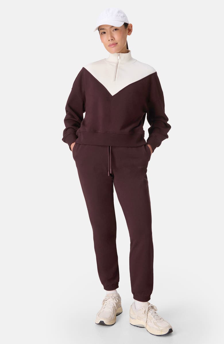 Sweaty Betty Revive Relaxed Joggers, Alternate, color, Sable Brown