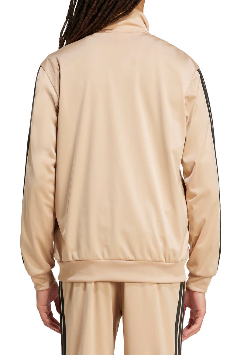 3-Stripes Track Jacket, Alternate, color, WARM SANDSTONE