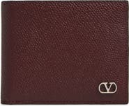 Valentino Garavani VLOGO Signature Bifold Leather Wallet