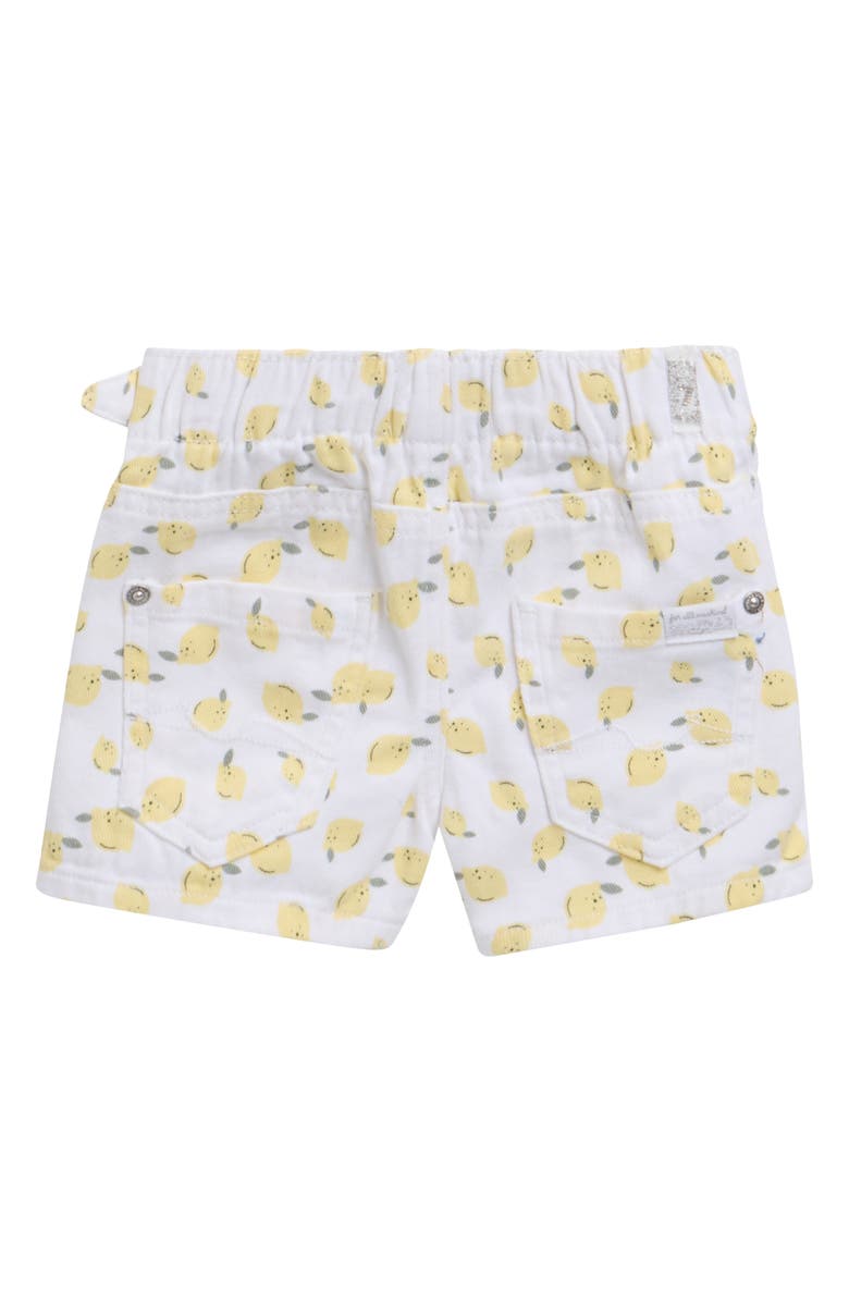 7 For All Mankind Kids' T-Shirt & Skort Set, Alternate, color, Bright White