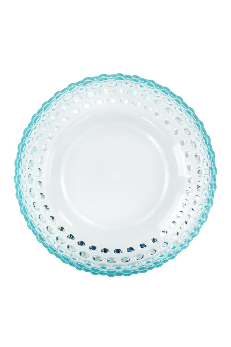 Plastic Bowl Set with Serving Bowl, Alternate, color, Crystal Blue