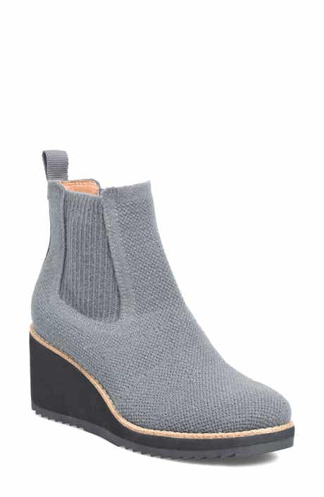 Söfft Eiley Platform Wedge Chelsea Boot