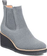 Söfft Eiley Platform Wedge Chelsea Boot