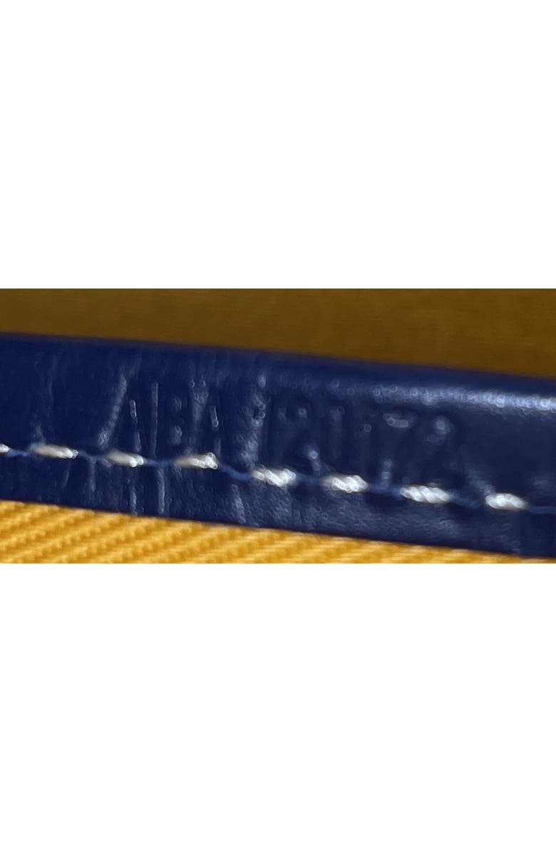 Pre-Owned Goyard Belvedere Messenger Bag Coated Canvas MM, Alternate, color, Blue