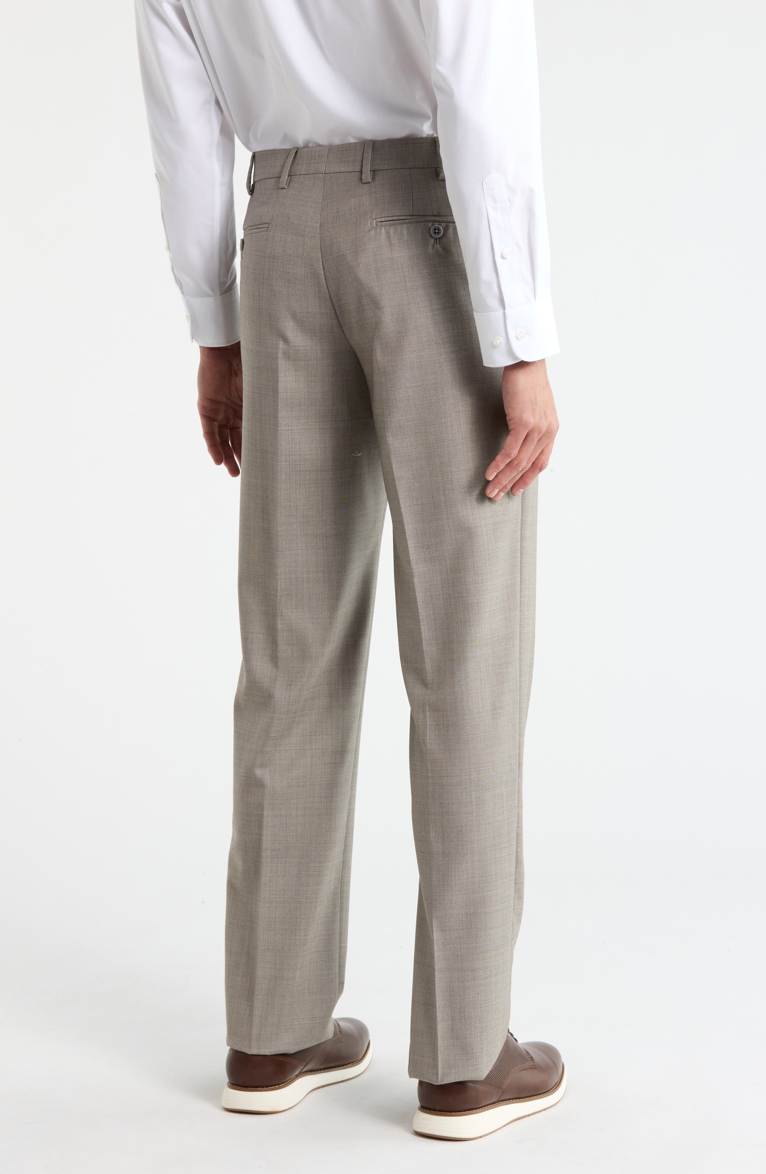 Devon Wool Straight Leg Pants - image 2