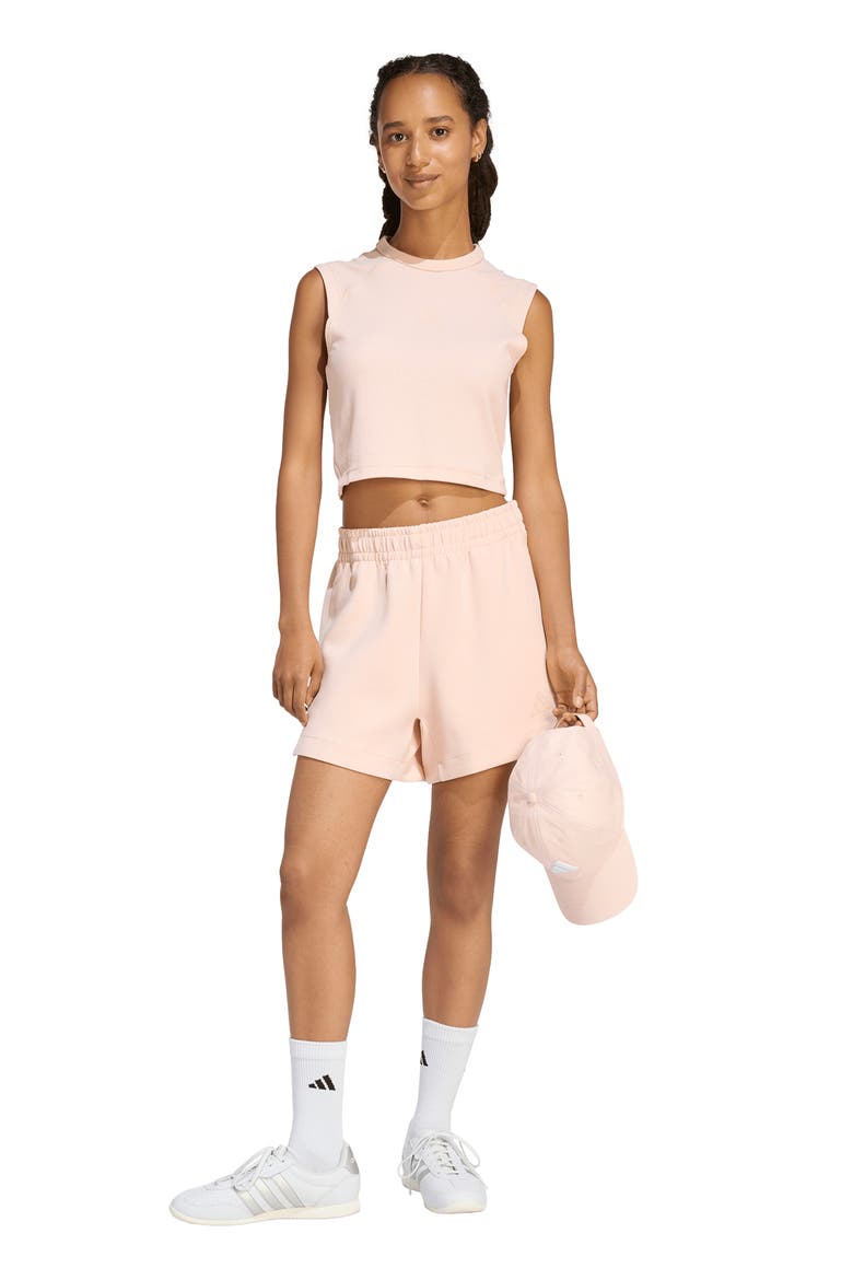 Soft Lux Loose Shorts, Alternate, color, BLUSH PINK