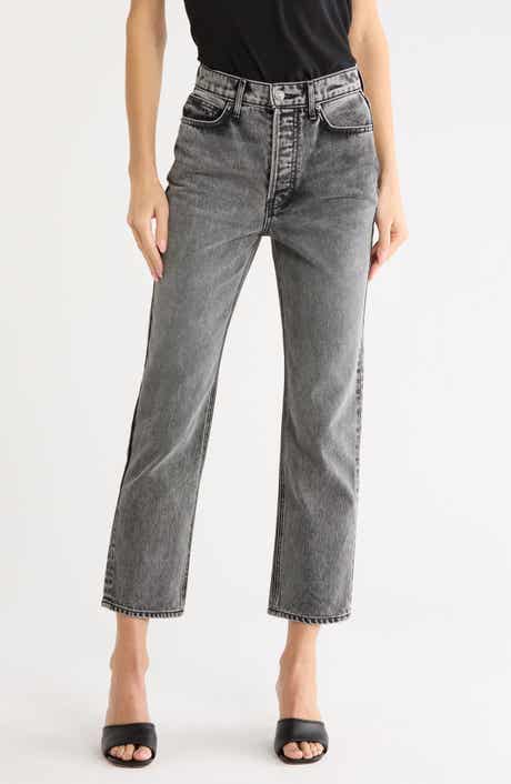 Daniela High Waist Ankle Straight Leg Jeans